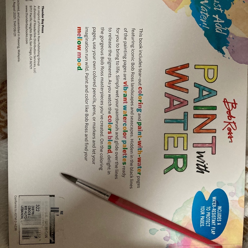 Paint With Water and coloring Book - Picture 3 of 5